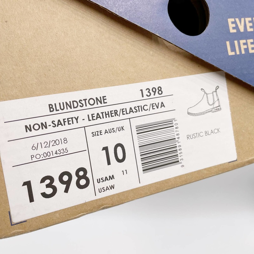 New Blundstone 1398 Gray Suede Leather Chelsea Boots Men's Sz 11 US - Picture 9 of 9